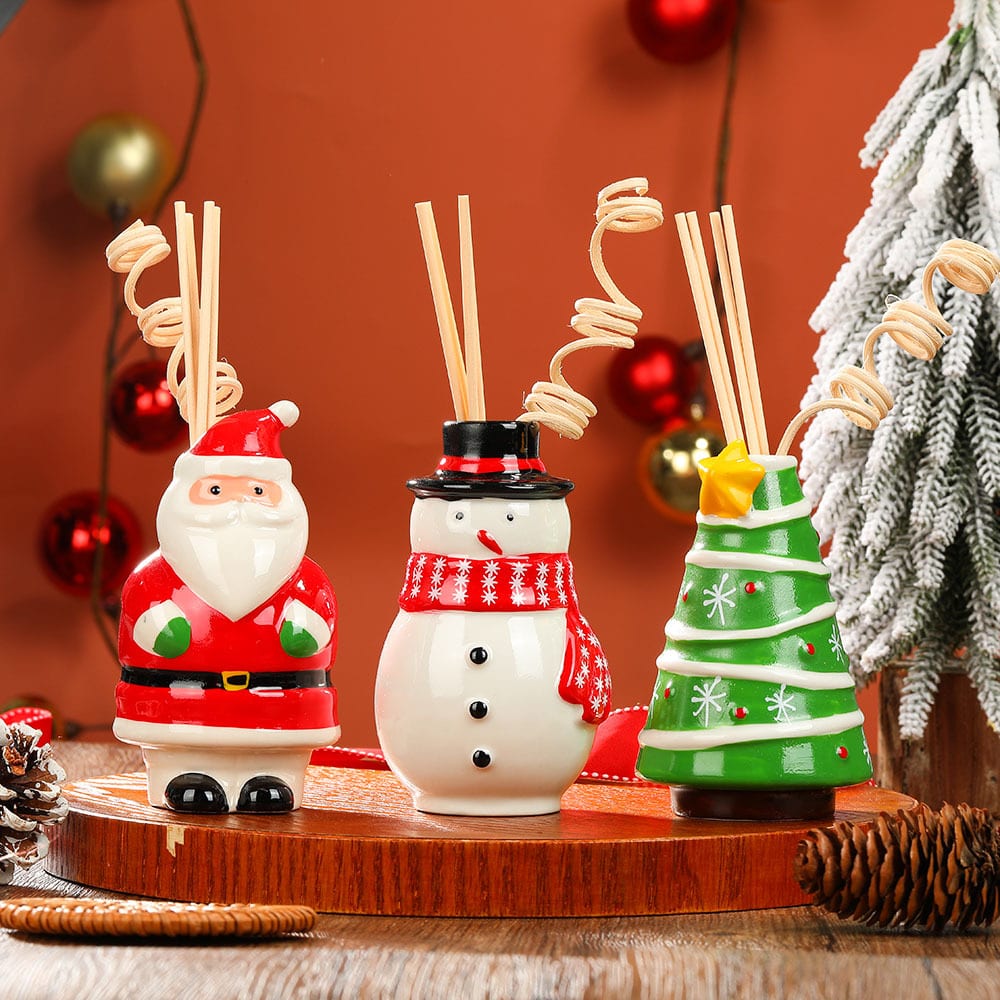 Best Christmas Reed Diffuser Merry Christmas Tree Christmas Room Diffuser Snowman Reed Diffuser Christmas Scents