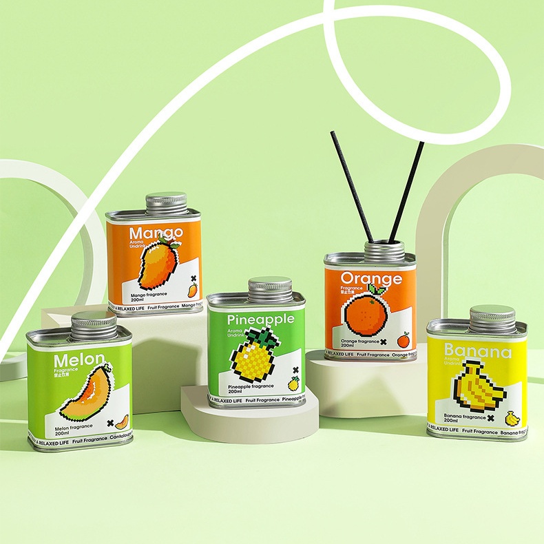 Mango Pineapple Orange Melon Banana Reed Diffuser 6.76oz/200ml